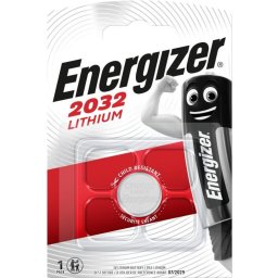 Бутонна батерия литиева ENERGIZER CR2032. 3V, 1pk блистер