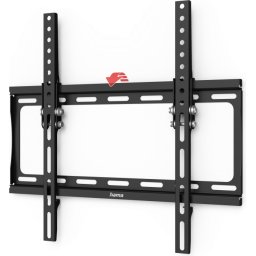 Стенна стойка Hama TILT, 165 см (65"), Черна