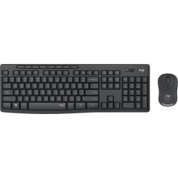 Kомплект безжични клавиатура с мишка Logitech MK295 Silent BG