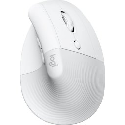 LOGITECH Lift Bluetooth Vertical Ergonomic Mouse - OFF-WHITE/PALE GREY - B2B