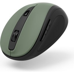 Безжична мишка Hama MW-400 V2, 6-бутонна, Ергономична, USB, Зелена