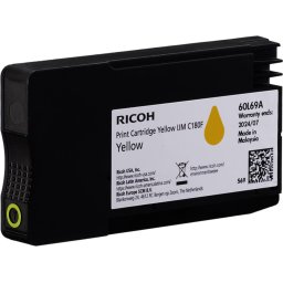Касета с мастило RICOH IJM C180F, 1600 копия, Yellow
