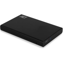 Чекмедже за твърд диск ACT AC1225, SATA, 2.5", USB-C 3.2 Gen2, Черен