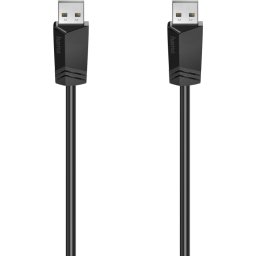 HAMA USB A-A кабел, USB 2.0, 480 Mbit/s, 1,50 m
