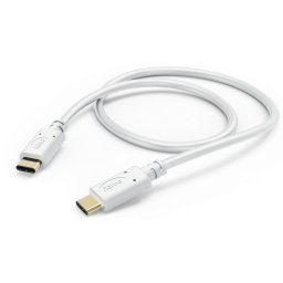 HAMA Кабел за зареждане, USB-C - USB-C, 1,5 м, бял