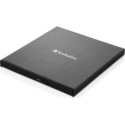 Оптично устройство Verbatim External Slimline CD/DVD Writer, USB-C