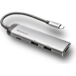 USB хъб Verbatim USB-C Multiport Hub USB 3.1 Gen1/USB 3.0/HDMI