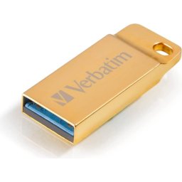 Памет Verbatim Metal Executive 64GB USB 3.0 Gold