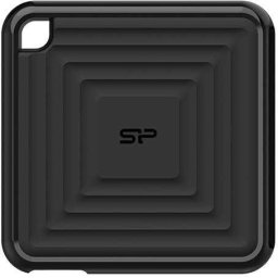 Външен SSD Silicon Power PC60 2TB, USB Type-C, Черен