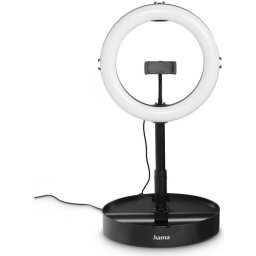 Hama LED Лампа "SpotLight FoldUp 102 II" Ring Light, комплект за смартфони, сгъваем