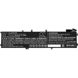 Батерия за лаптоп DELL XPS 15 9560 Precision 5520 CS-DEM552NB 11,4V 8000mAh CAMERON SINO