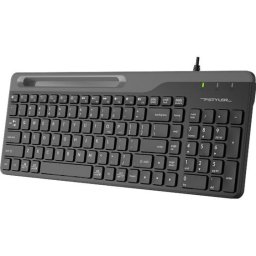 Жична клавиатура A4tech Fstyler FK25, Стойка за телефон, Кирилизирана, Черна