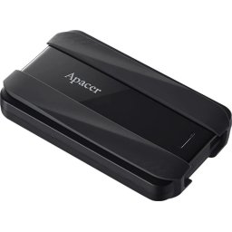 Твърд диск Apacer AC533, 4TB 2.5" USB Portable Rubber Jet black