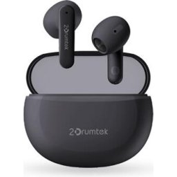 Блутут слушалки-тапи A4tech B20 2Drumtek, True Wireless, Сиви