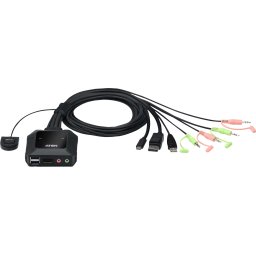 Превключвател KVM ATEN CS52DP, Дву портов USB-C DisplayPort