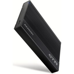 AXAGON EE25-GTR - Ribbed aluminum USB - SATA box for 2.5" SSD/HDD
