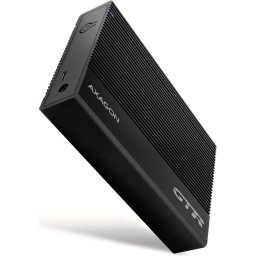 AXAGON EE35-GTR - Ribbed aluminum USB-C - SATA external box for 3.5" HDD