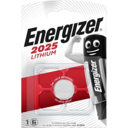 Бутонна батерия литиева ENERGIZER CR2025, 3V, 1 бр. в блистер
