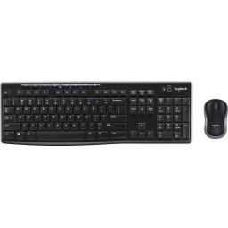 Kомплект безжични клавиатура с мишка Logitech MK370 Combo for Business - Graphite