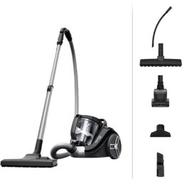 Прахосмукачка Rowenta RO4B75EA Compact Power XXL, Black, 900W, 2.5L, 75 dB, 2in1 crevice, parquet, upholstery, mini turbo, preci