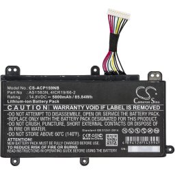 Батерия за лаптоп CAMERON SINO AS15B3N, за Acer Predator 15 G9-591, G9-592, G9-593, 17, G9-791, G9-792, G9-793, 17X, GX-791, G