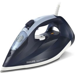 PHILIPS Steam iron Series 7000 50g/min 250g steam boost Ceramic soleplate 2800W SteamGlide Elite blie