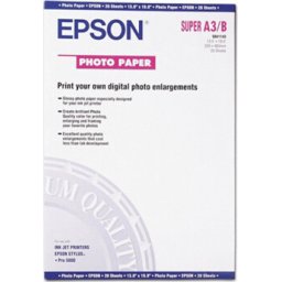 Фотохартия Epson S041143 Glossy Photo Paper A3 (13" x 19") - 20 листа