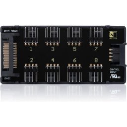 Контролер за 8 вентилатора Noctua NA-FH1, 5-12V, 3pin/4pin, Черен