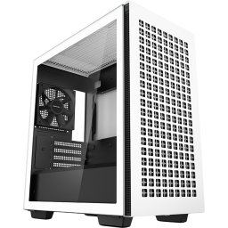 DeepCool CH370 White, Mid Tower, Micro-ATX