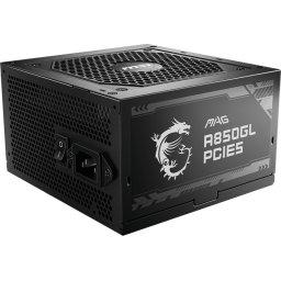 MSI MAG A850GL PCIE5, 850W, 80 Plus Gold