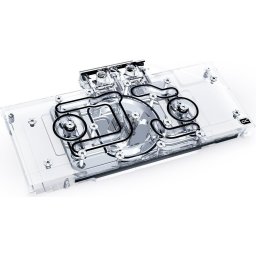 Воден блок за видео карта Alphacool Eisblock Aurora Acryl GPX-A Radeon RX 6700XT Reference with Backplate