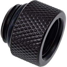 Удължител Alphacool Eiszapfen, G1/4 вънжна към G1/4 вътрешна резба, Черен мат