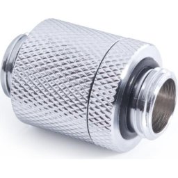 D-Plug Alphacool ES, 20mm, G1/4 AG auf G1/4 AG, Сребрист