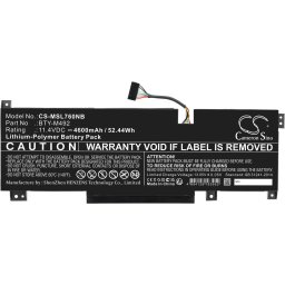 Батерия за лаптоп MSI Katana GF76 11UD-050 CS-MSL760NB BTY-M492 11,4V 4600mAh CAMERON SINO