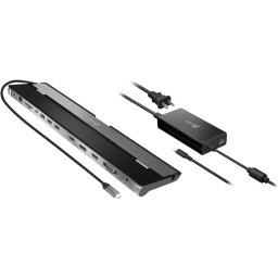 Докинг станция j5create JCD543P, За три монитора, 100W PD, Захранващ адаптер