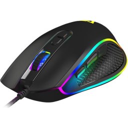 Mouse Modecom Volcano Veles RGB Gaming, Black