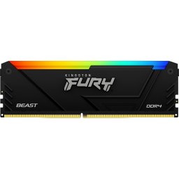 Памет Kingston FURY Beast Black RGB 32GB(2x16GB) DDR4 3600MHz