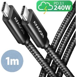 AXAGON Cable USB-C 1m