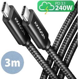 AXAGON USB-C cable 3m