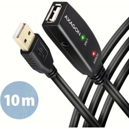 AXAGON ADR-210 Active extension USB 2.0 A-M > A-F cable, 10m