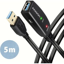 AXAGON ADR-305 Active extension USB 3.2 Gen 1 A-M > A-F cable, 5m