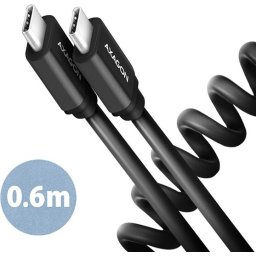 AXAGON Cable USB-C 0.6m