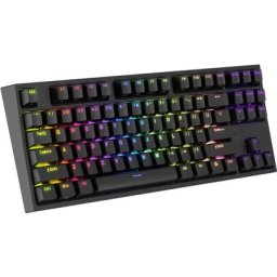 Клавиатура Genesis Gaming Keyboard Thor 404 TKL Black RGB Backlight US Layout Yellow Switch