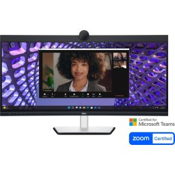 Монитор Dell P3424WEB - 34" WQHD IPS 21:9 Curved, Video Conferencing