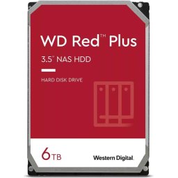 Хард диск WD Red Plus, 6TB NAS, 3.5"