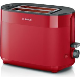 Тостер Bosch TAT2M124, MyMoment Compact toaster, 950 W, Auto power off, Defrost and reheat setting, Integrated warming grid, Hig
