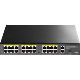 Суич Cudy FS1026PS1 - 24x 100 Mbps PoE+