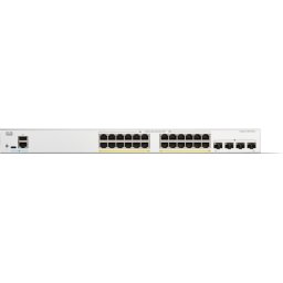 Комутатор Cisco Catalyst 1200 24-port GE, PoE, 4x1G SFP