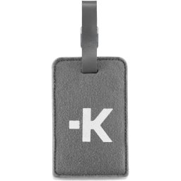 Етикетник за багаж Skross Luggage Tags, Карта за контакт, Сив