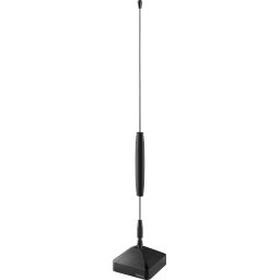 Вътрешна антена HAMA DAB+, DAB, DVB-T2, FM, пасивна, черна